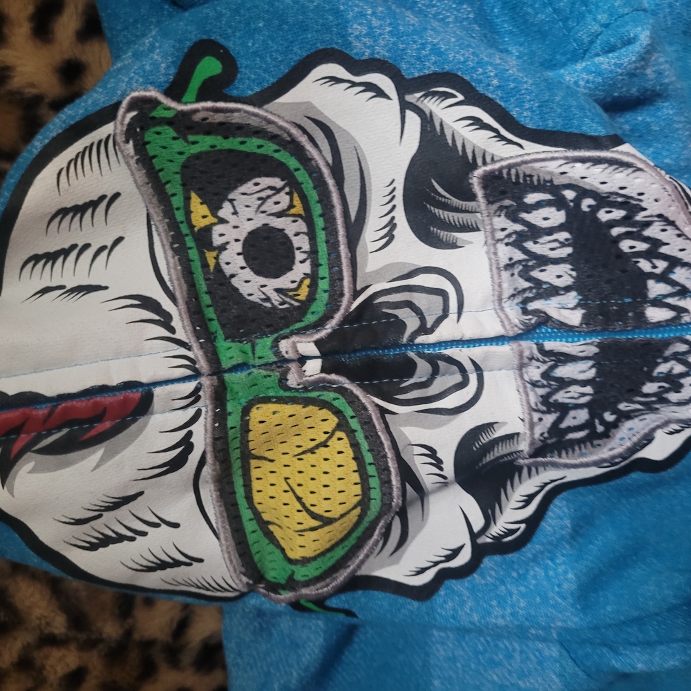 DC Scene Kid Blue Sweater - Picture 2 of 3